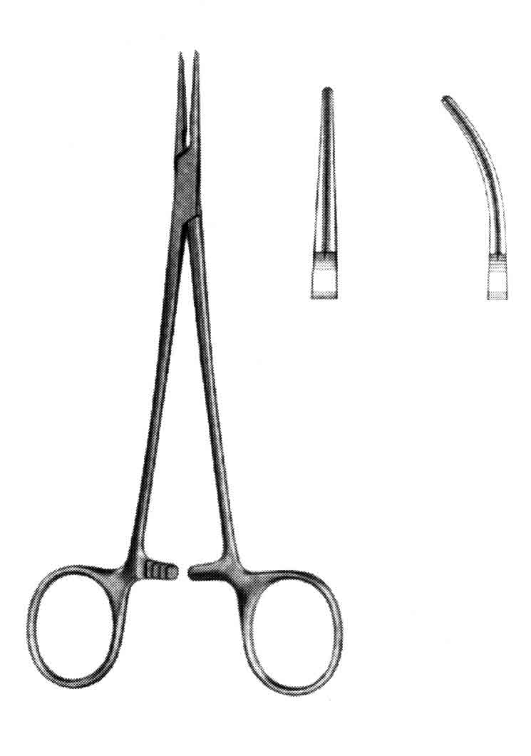 ATROMAT DEBAKEY RANKIN KLEMP DÜZ 16CM